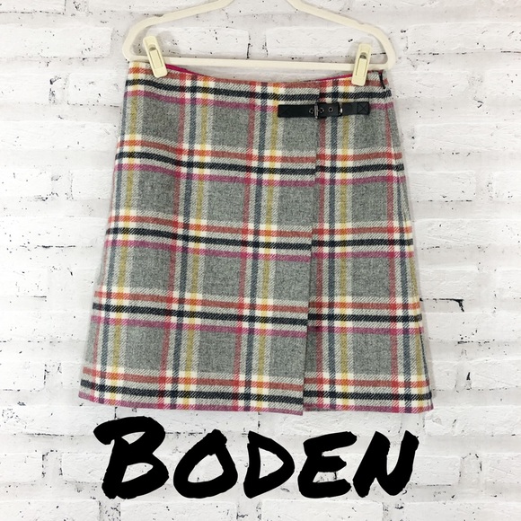 Boden Dresses & Skirts - Boden British Wool Tweed by Moon Skirt